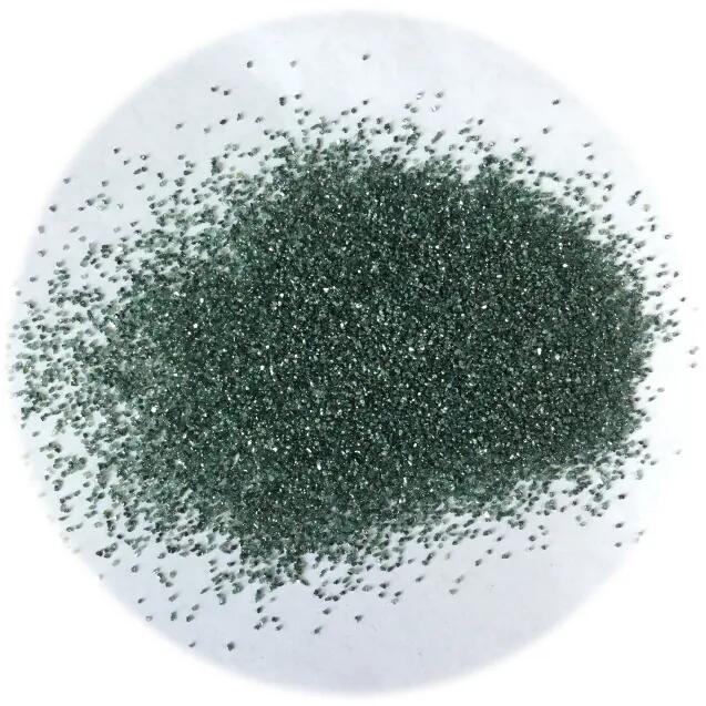 Bột cacbua silic xanh SiC để đúc