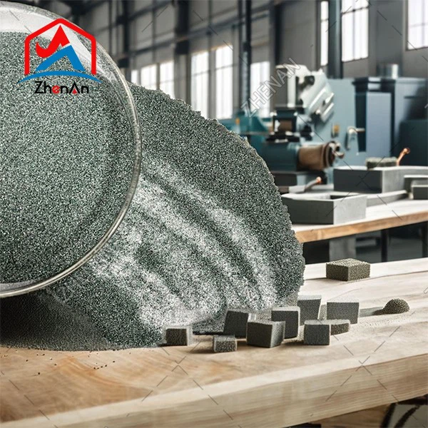 Green silicon carbide powder Green silicon carbide powder